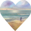 ocean d'amour heart painting