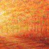 autumn landscape painting for sale autumn stroll 2