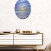 Winter Sunrise seascape painting in room