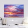 sunset painting for sale, sunset storm
