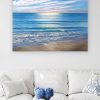 seascape oil painting for sale,above sofa, Into the blue