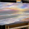 After The Storm 2 seascape sunset painting side view