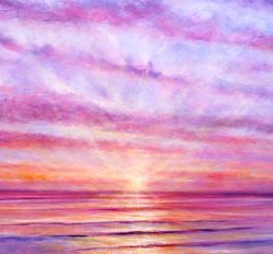 Sunset Rhapsody II canvas print