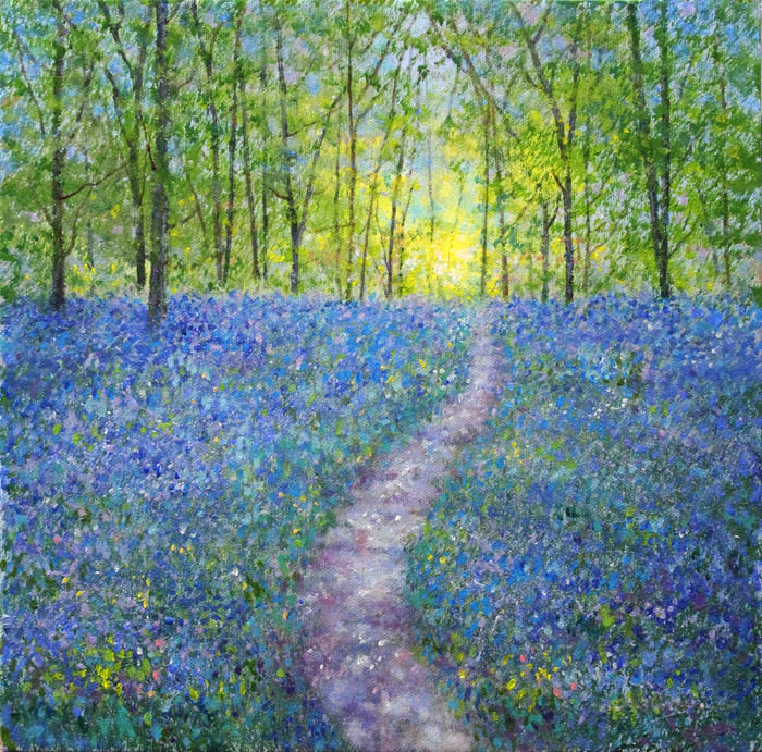 Bluebell Woods giclee prints for sale