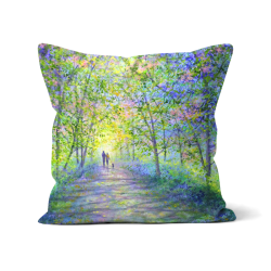 Sunlight & Shadows Art Cushion