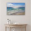 The Peaceful Shore ltd edition print on canvas in room