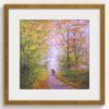 One Autumn Day gold frame