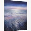 Side view of seascape print